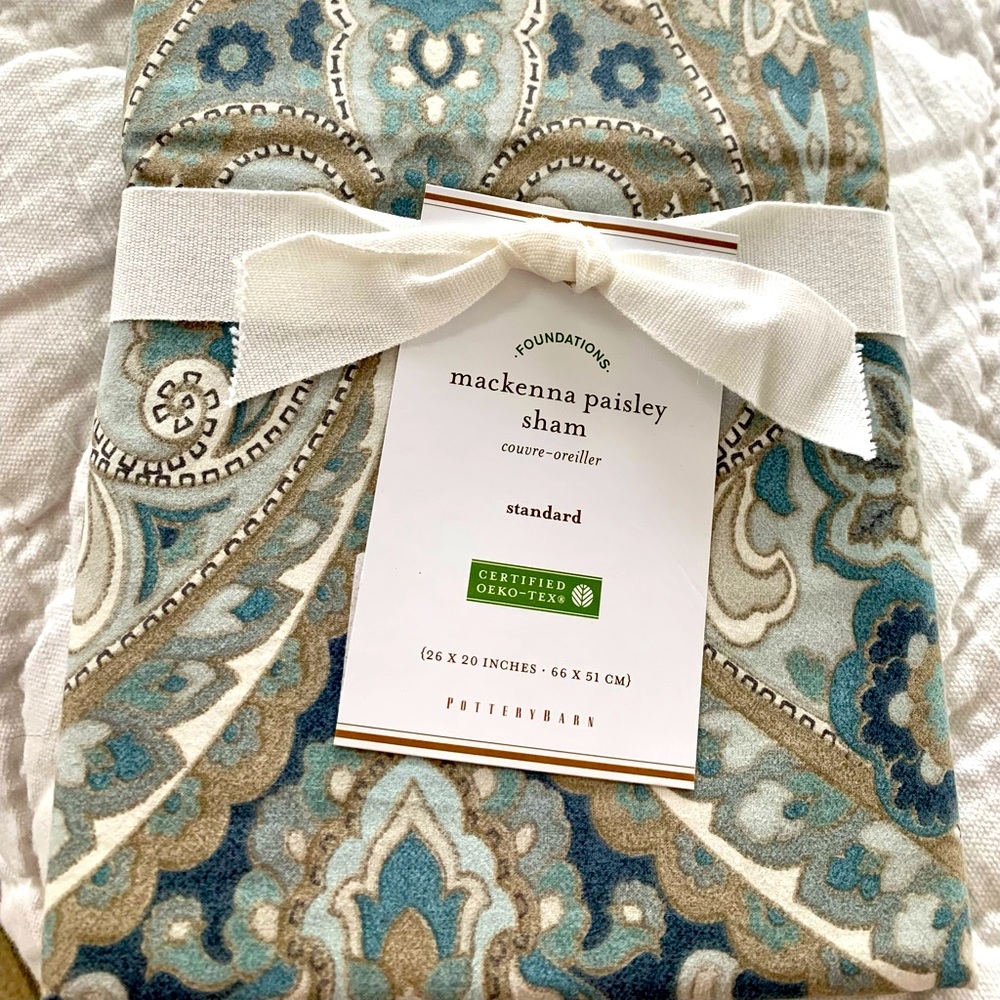 Brand NEW Mackenna Paisley Shams